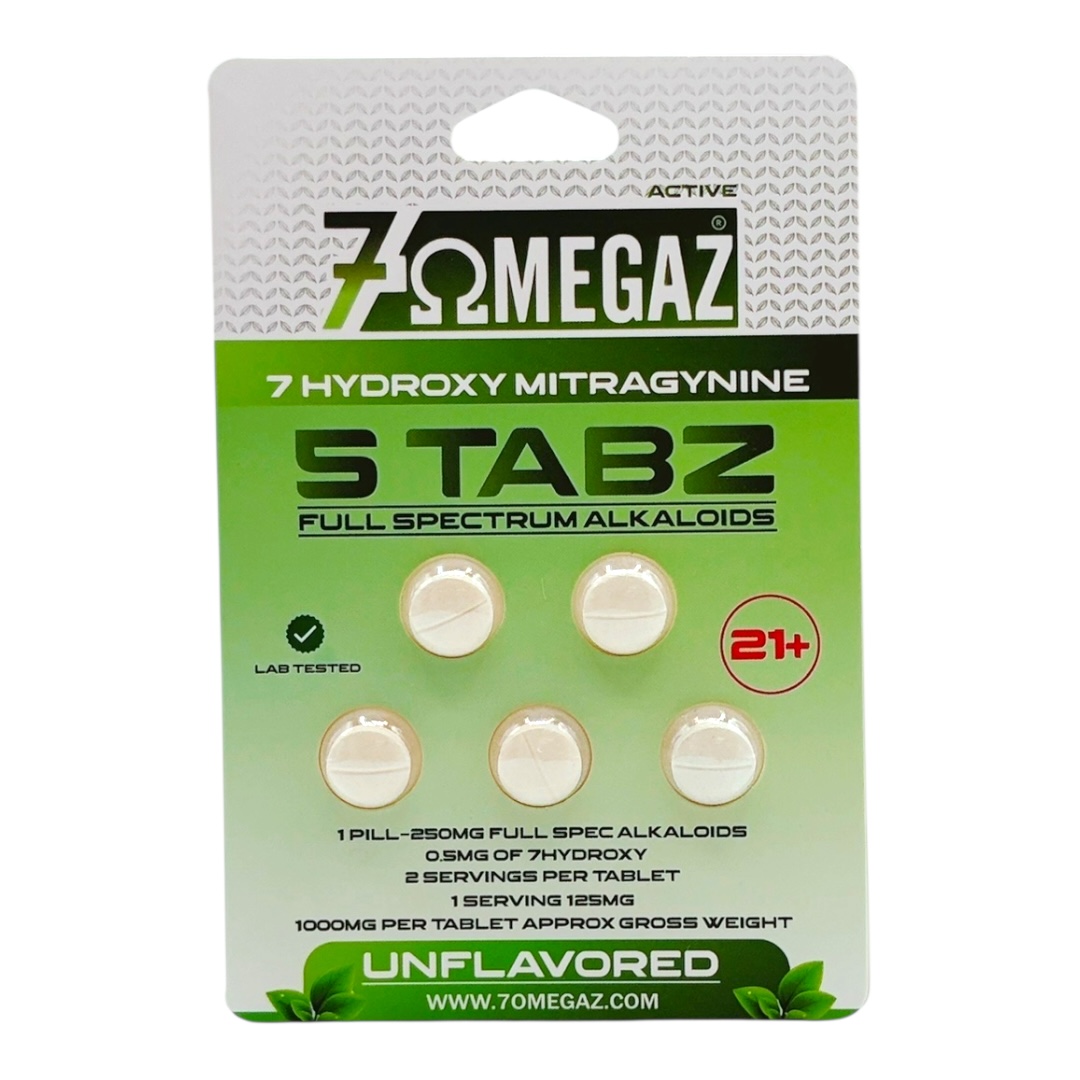 7omegaz Georgia compliant tablets packaging