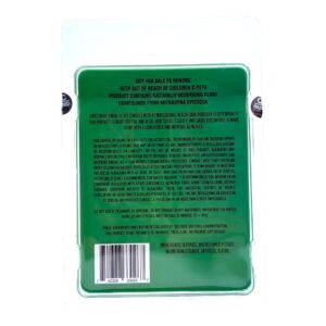 back of package of Matrix 7-OH Fruit Punch 6ct x 20mg Tablets (var 4)