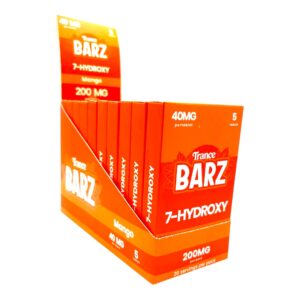 Trance BARZ 7-OH Flavored Tablets 40mg - Blue Raspberry, 5 Count