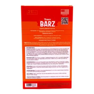 Trance BARZ 7-OH Flavored Tablets 40mg - Blue Raspberry, 5 Count