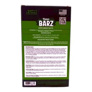 Trance BARZ 7-OH Flavored Tablets 40mg - Blue Raspberry, 5 Count