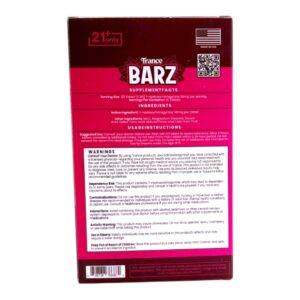 Trance BARZ 7-OH Flavored Tablets 40mg - Blue Raspberry, 5 Count
