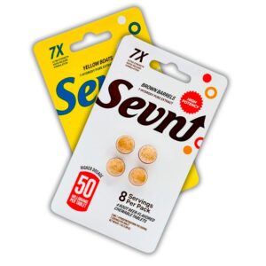 An image showing tw dofferent flavors of SEVN