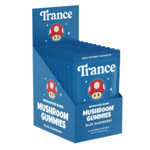 Trance Mushroom Flavored Gummies 10ct - Alphonso Mango