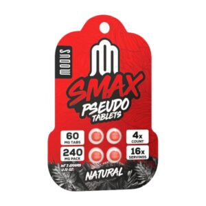 SMAX 7-OH Flavored Tablets 60mg x 4ct - Blue Raspberry