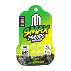 SMAX 7-OH Flavored Tablets 60mg x 4ct - Blue Raspberry