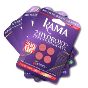 Kama 7-OH + Pseudo Flavored Tablets 50mg x 4ct