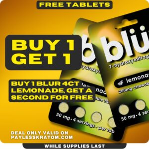 blur 4ct lemonade blister pack deal graphic