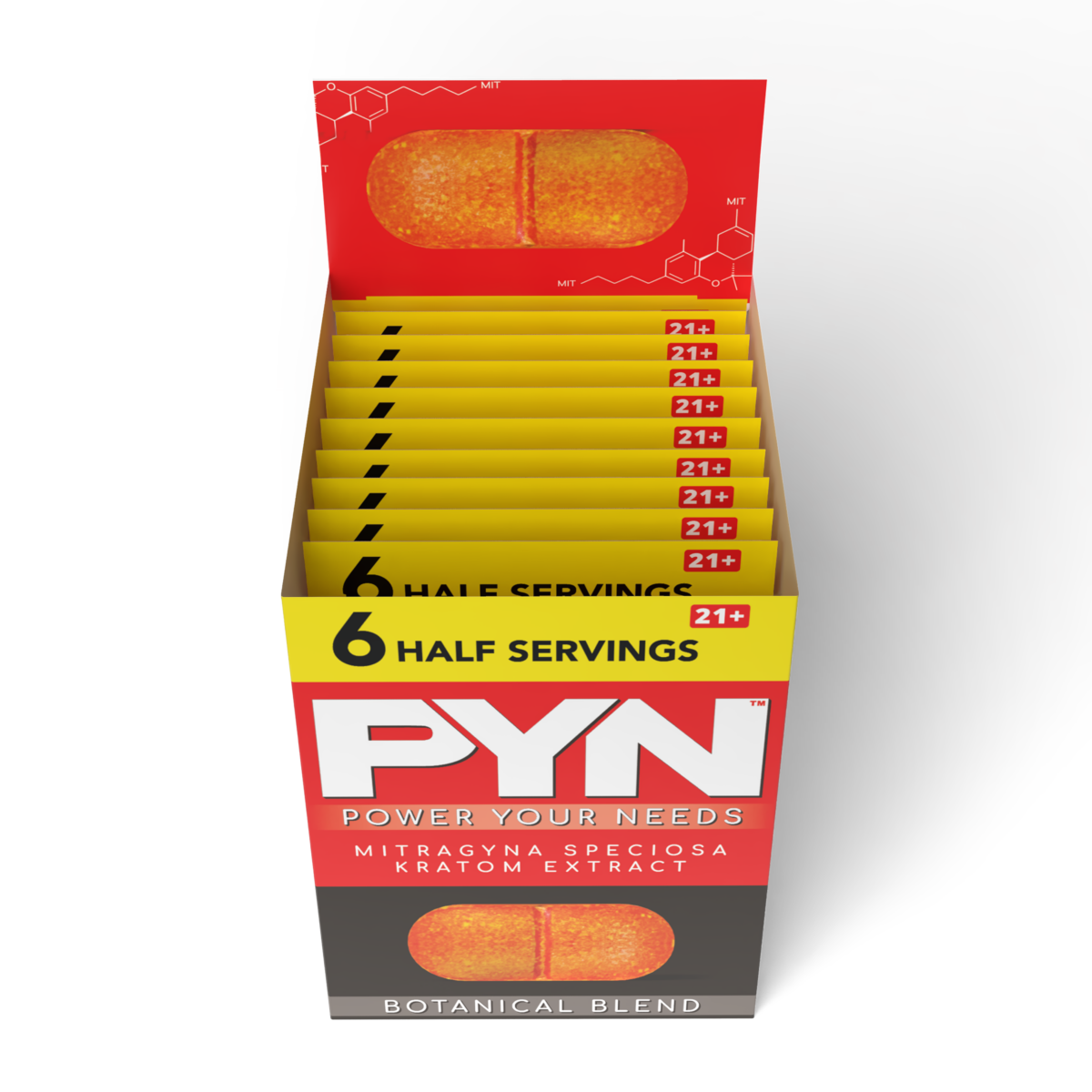 PYN Kratom Extract Tablets - 3ct - Image 3