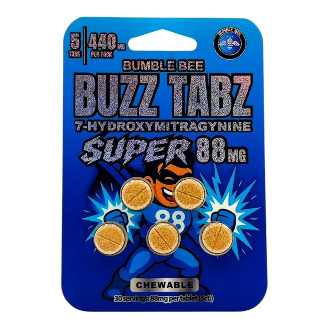 Bumble Bee Buzz Tabs 5ct blister pack packaging