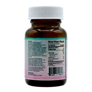 the nutrition info on the bottle of the 8 count siloh microdosing tablets 10mg