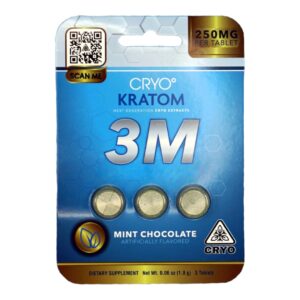 Cryo Kratom 3M Beyond 7 Flavored Tablets – 250mg (3 Count)