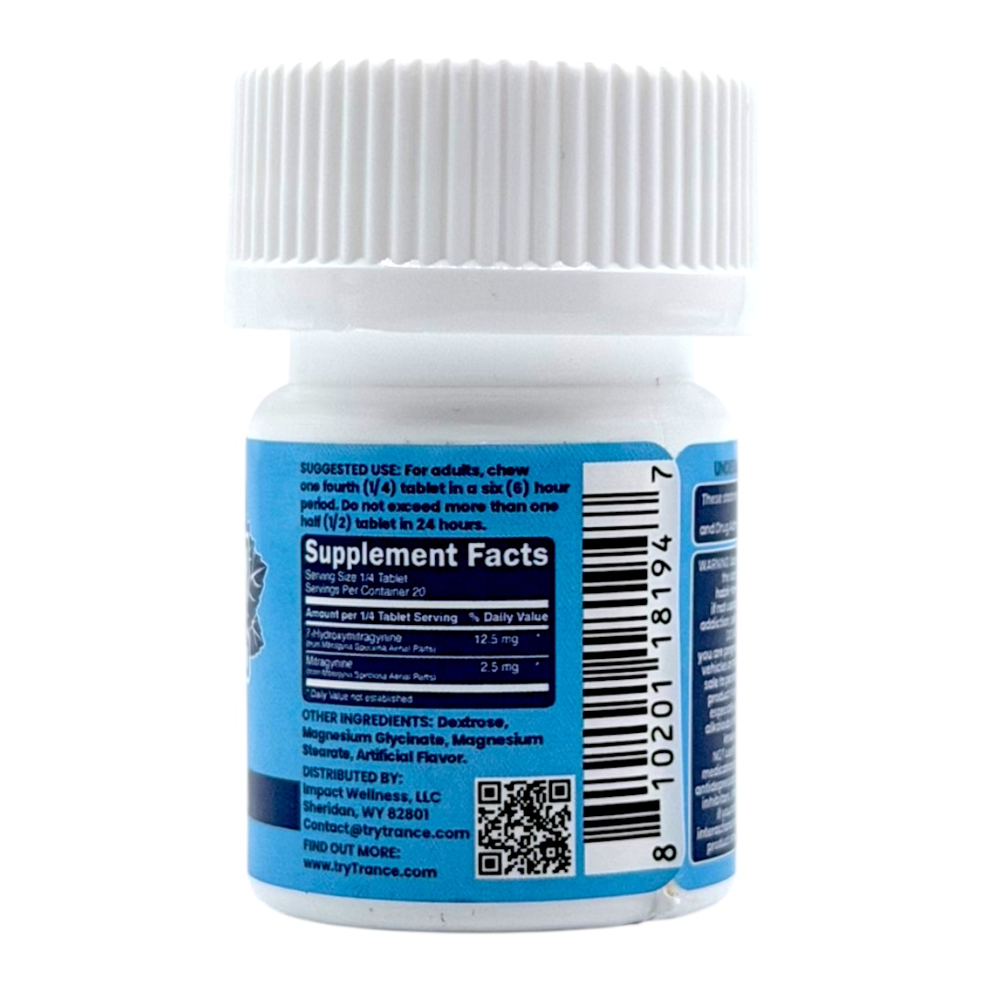 Trance BARZ 7-OH Flavored Tablets 60mg x 5ct - Image 3