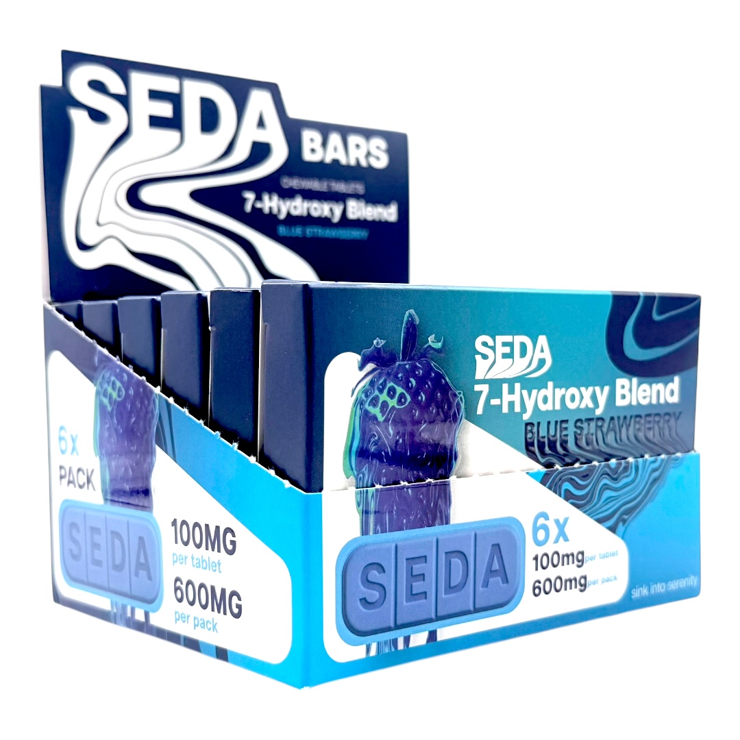 Seda 7-OH Chewable Flavored Tablets 100mg x 6ct - Image 10