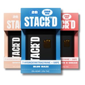 STACK’D Pure 7-OH Flavored Disposable Vape – 2g