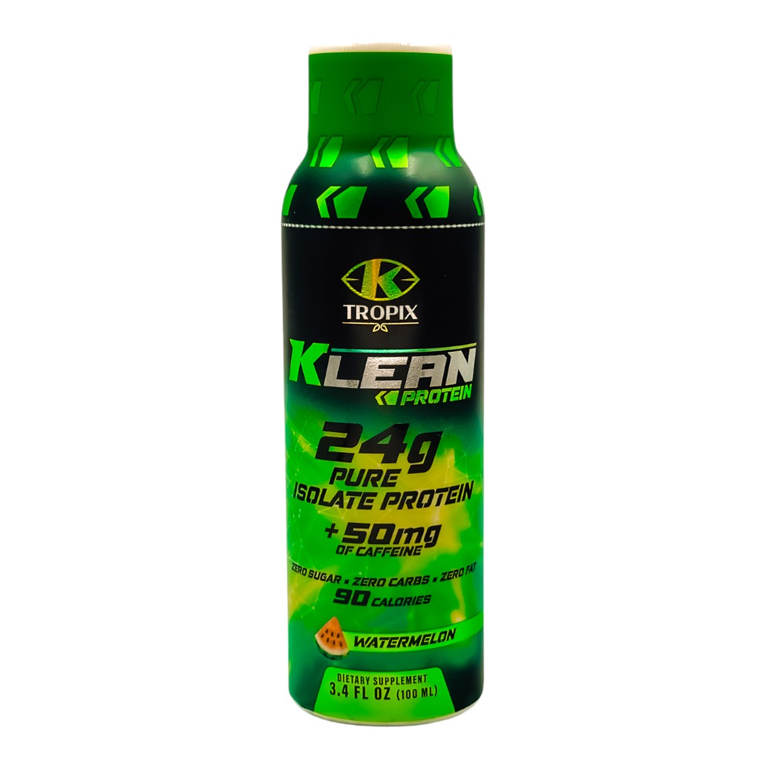 K-Tropix Klean Protein Plus Caffeine Watermelon Shot 15mL - Image 6