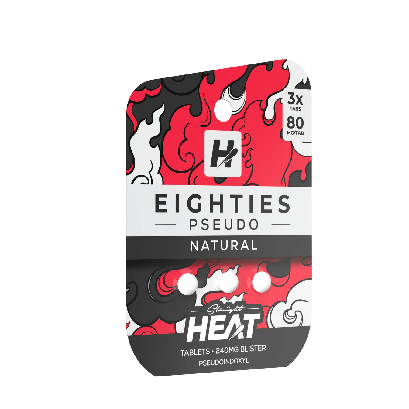 Straight Heat Eighties Pseudo Tabs 80mg
