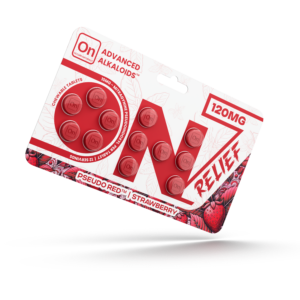 On7 Pseudo Red Relief Tablets Strawberry 120mg  12ct
