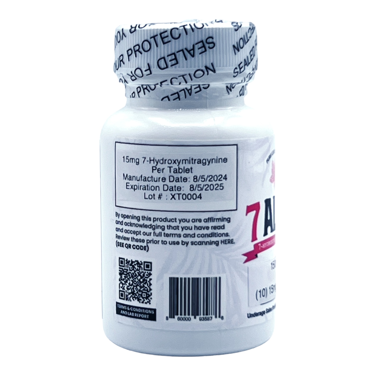 7-Alks 7-OH Kratom Tablets, 15mg x 10ct - Image 2