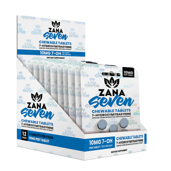 Zana Seven 7-OH Tablets, 20mg x 5ct - Image 2