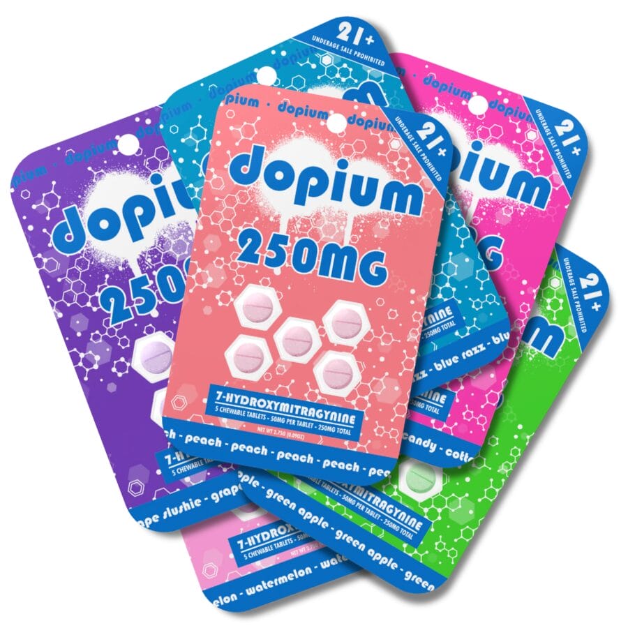 dopium 7OH Flavored Tablets 50mg x 5ct