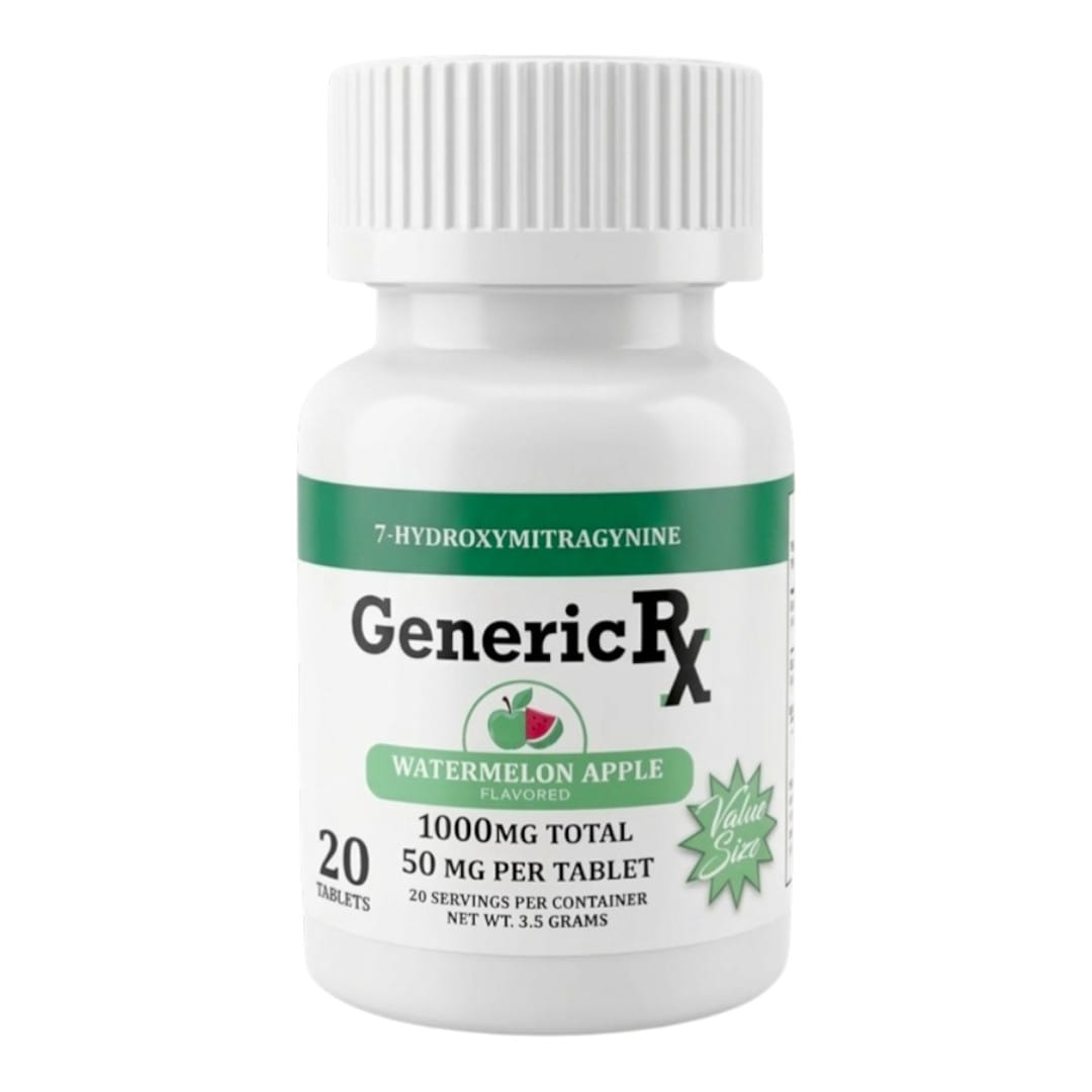 Generic RX 7-OH Flavored Tablets 50mg x 20ct - Image 6