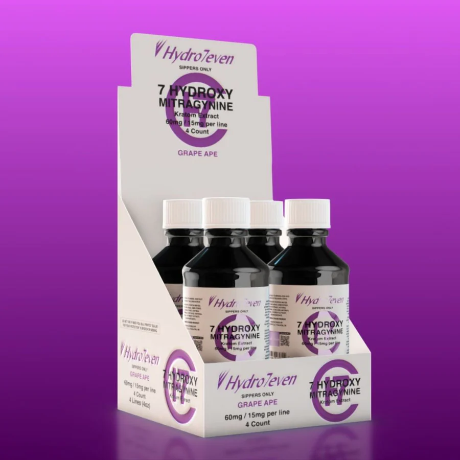 Hydro7even 7 -OH Kratom Extract Flavored Syrup 60mg - Image 6