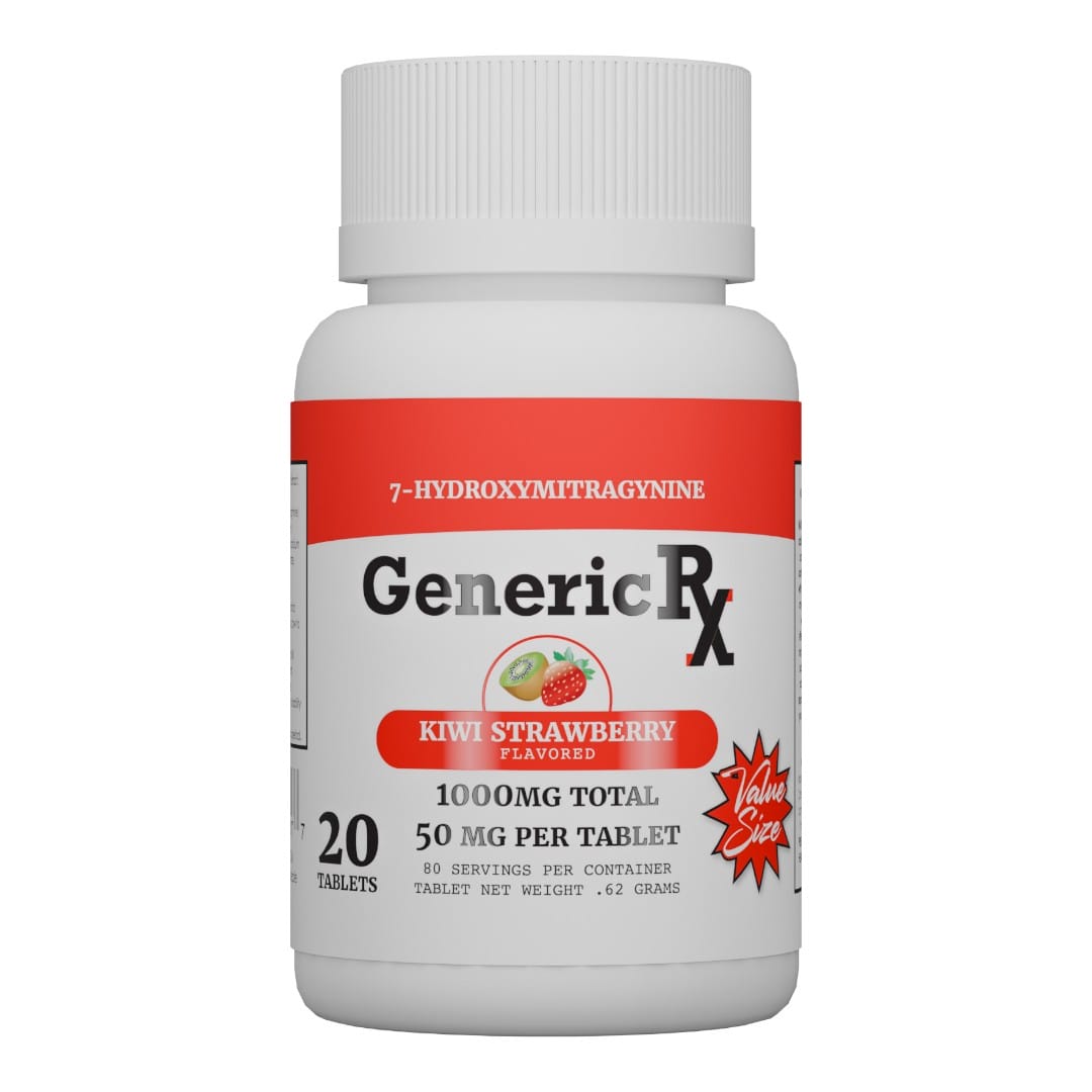 Generic RX 7-OH Flavored Tablets 50mg x 20ct - Image 3