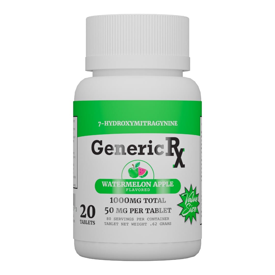 Generic RX 7-OH Flavored Tablets 50mg x 20ct - Image 2