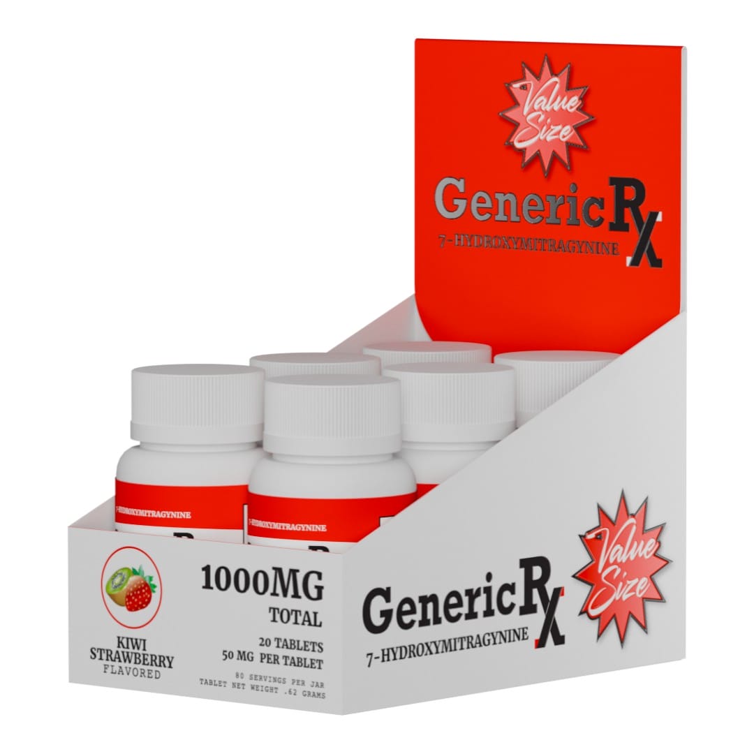 Generic RX 7-OH Flavored Tablets 50mg x 20ct - Image 5