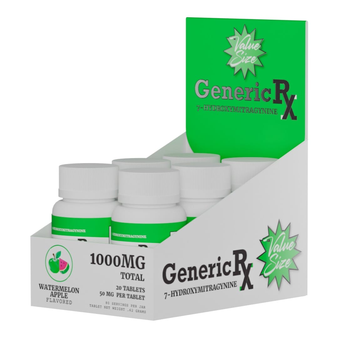 Generic RX 7-OH Flavored Tablets 50mg x 20ct - Image 4