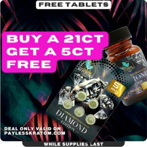 Kratom Kulture 7-OH Diamond 51mg Deal Buy 21ct get a 5ct Free!