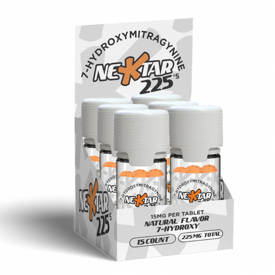 Nektar 225's 7-OH Tablets Natural, 15mg x 15ct - Image 4