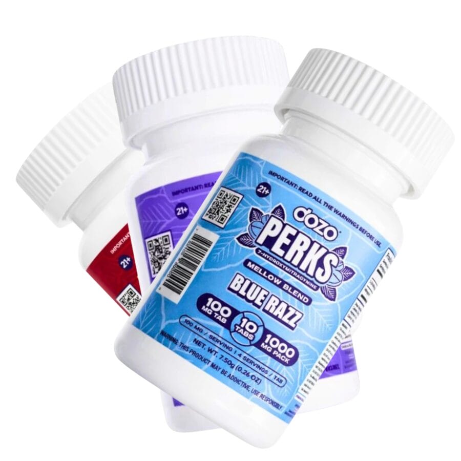 Dozo Perks Extreme Potency Flavored 7-OH 100mg x 10ct