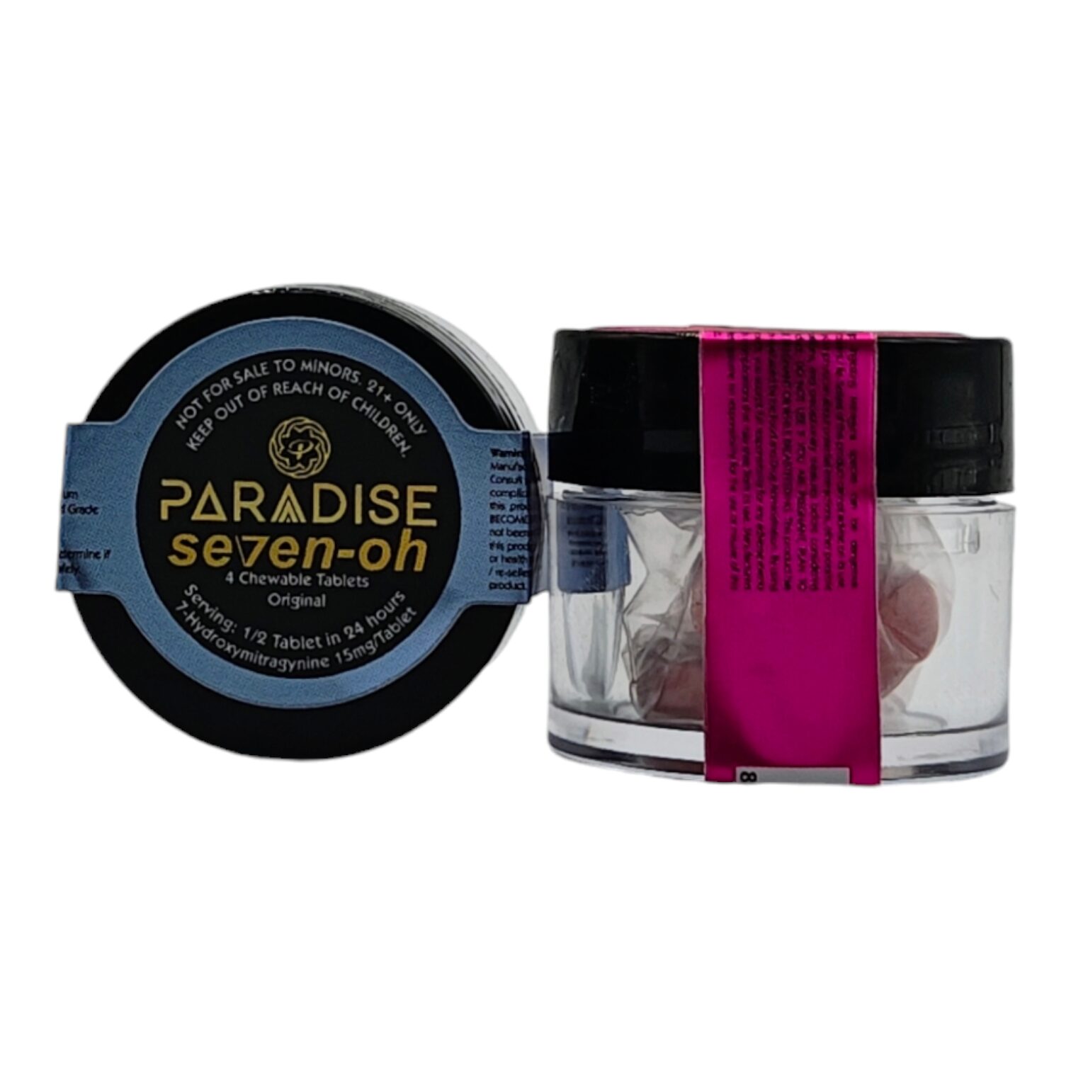 Paradise Se7en-OH Flavored 15mg Tablets 4ct