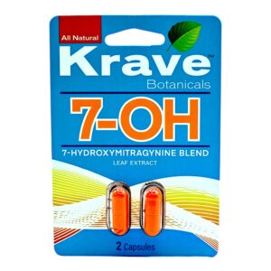 Krave Botanicals 7-OH Extract Capsules, 2ct