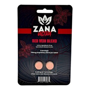 Zana Ultra Red Vein Tablets, 2ct