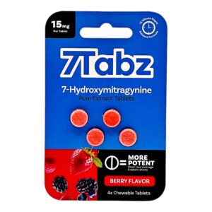 7Tabz 7-OH Kratom Extract Tablets Berry