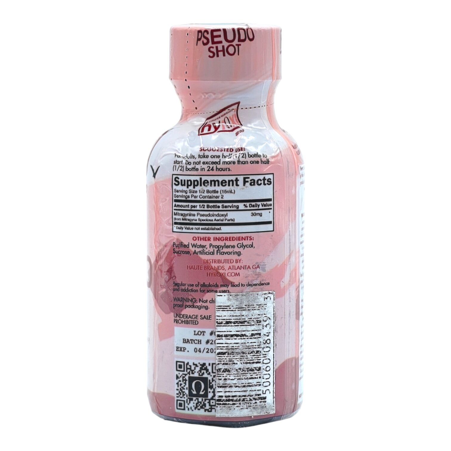 Hyroxi Pseudo XL Shot, 60mg - Image 3