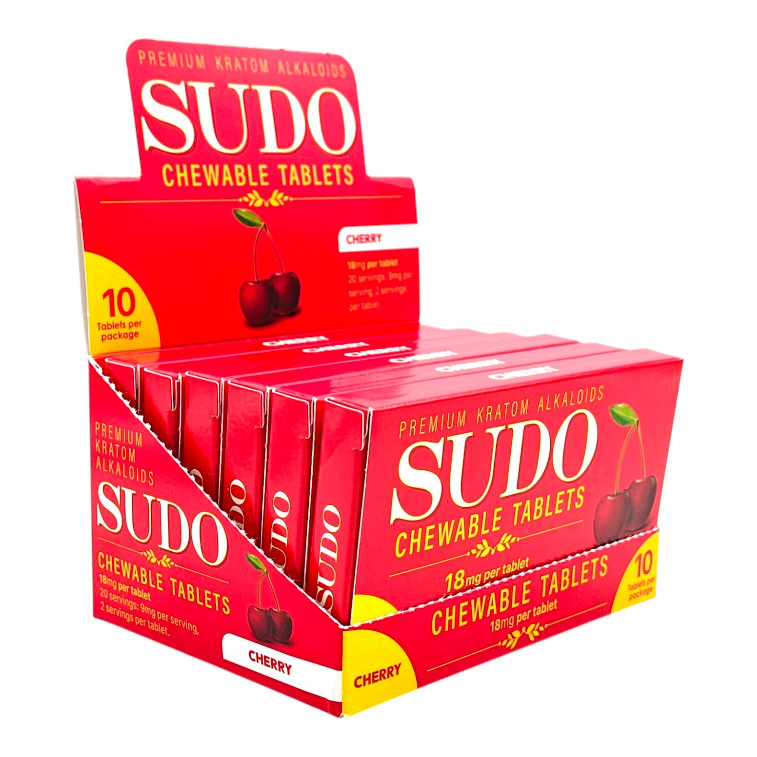 Sudo Kratom Chewable Tablets 18mg 10ct - Image 9