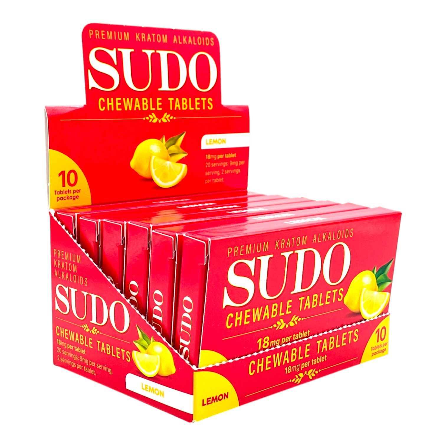 Sudo Kratom Chewable Tablets 18mg 10ct - Image 10