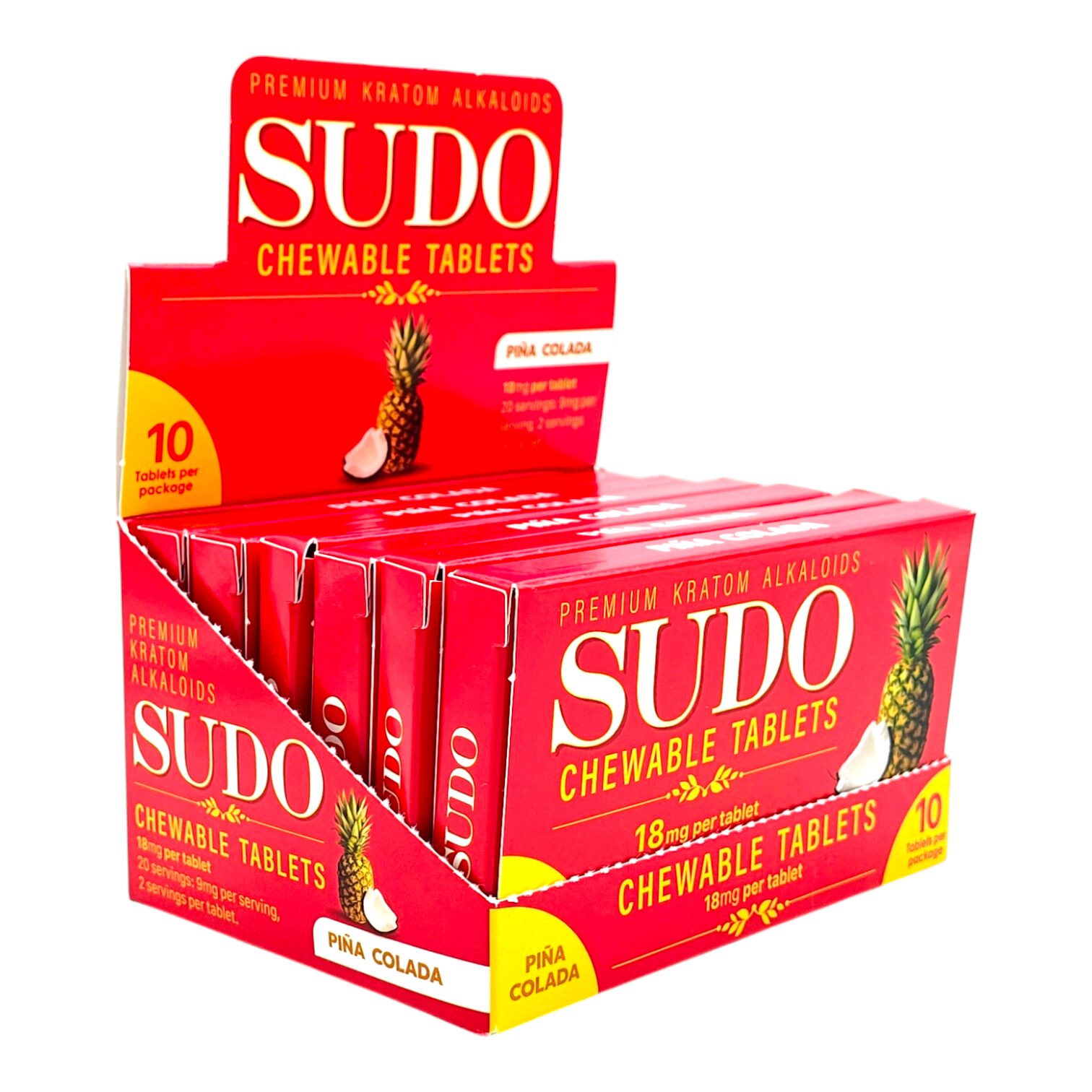 Sudo Kratom Chewable Tablets 18mg 10ct - Image 11