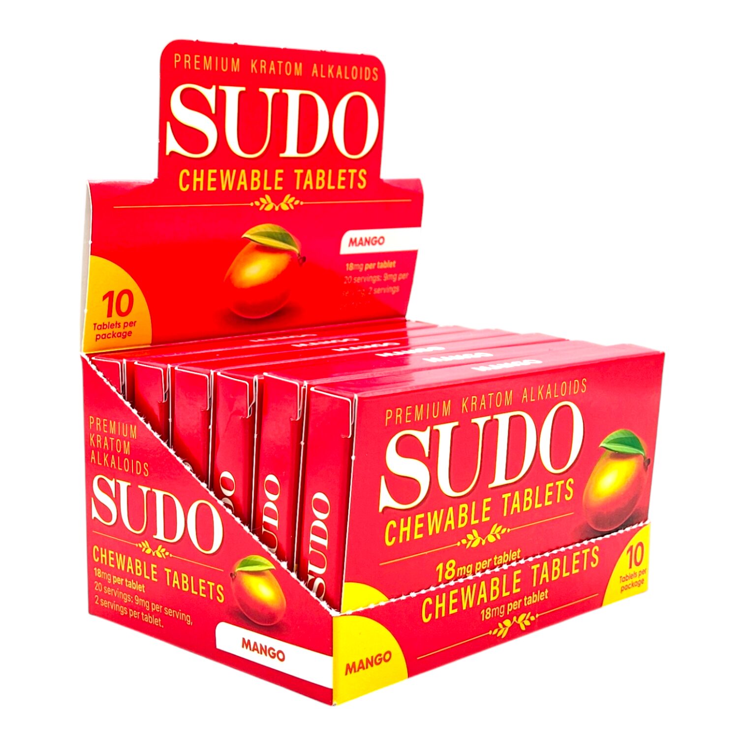Sudo Kratom Chewable Tablets 18mg 10ct - Image 8