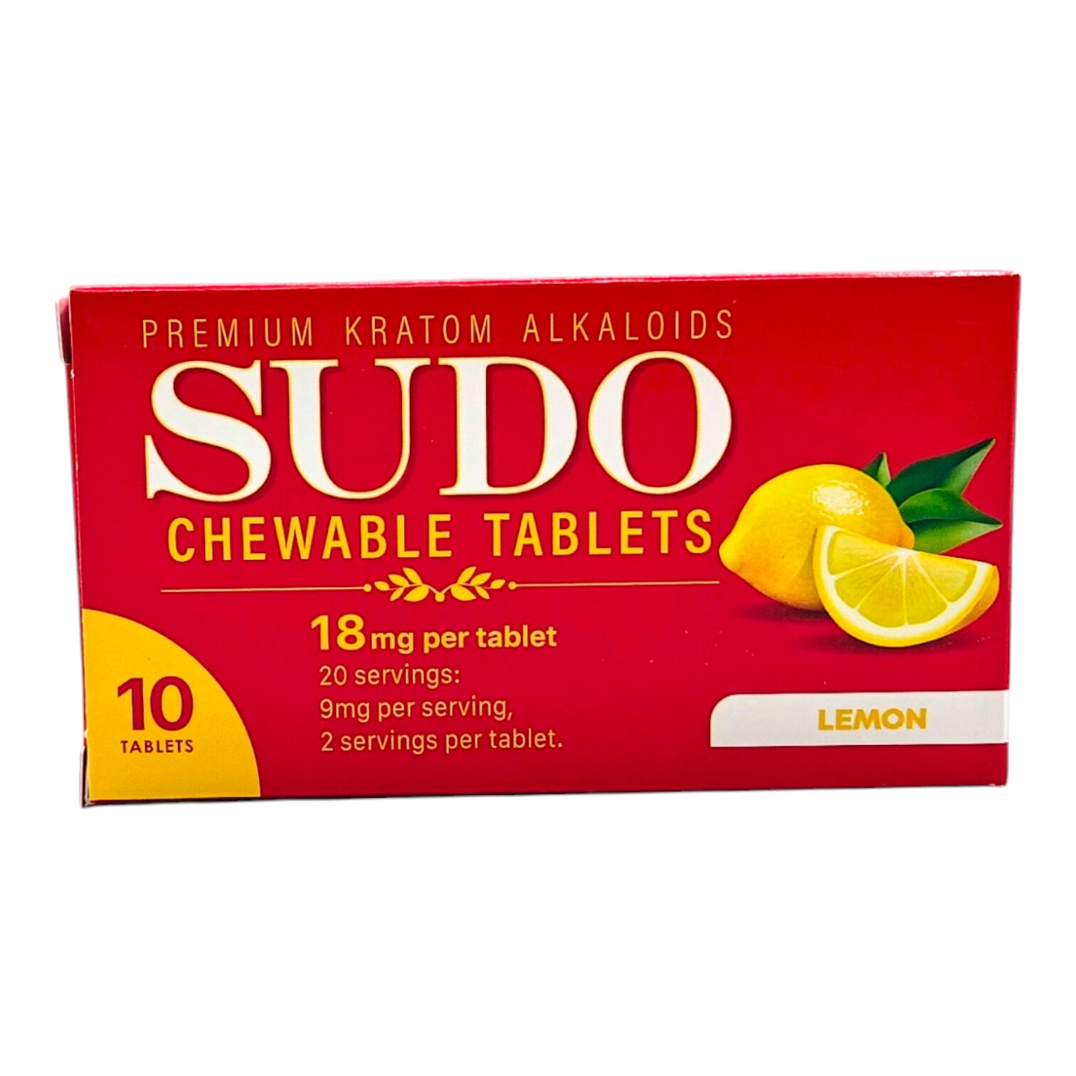 Sudo Kratom Chewable Tablets 18mg 10ct - Image 4