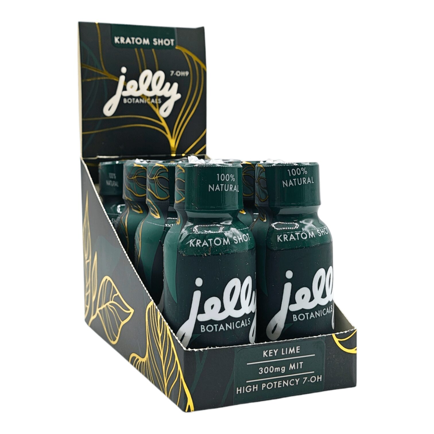 Jelly Botanicals 7-OH9 Kratom Shot 300mg MIT 60mL - Image 4