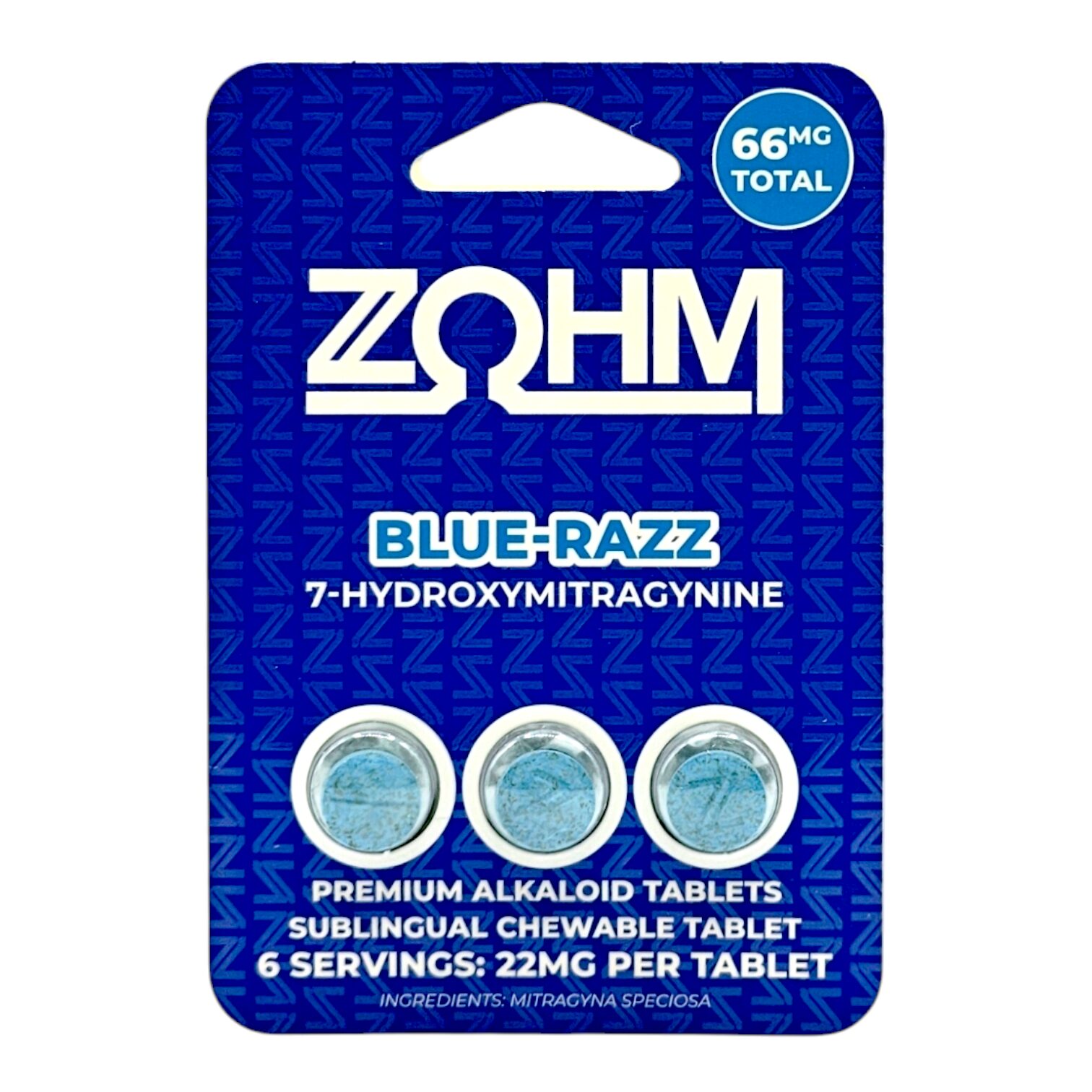 ZOHM 7OH Blue Razz 3ct 22mg (BUY 1 GET 1) - Image 2