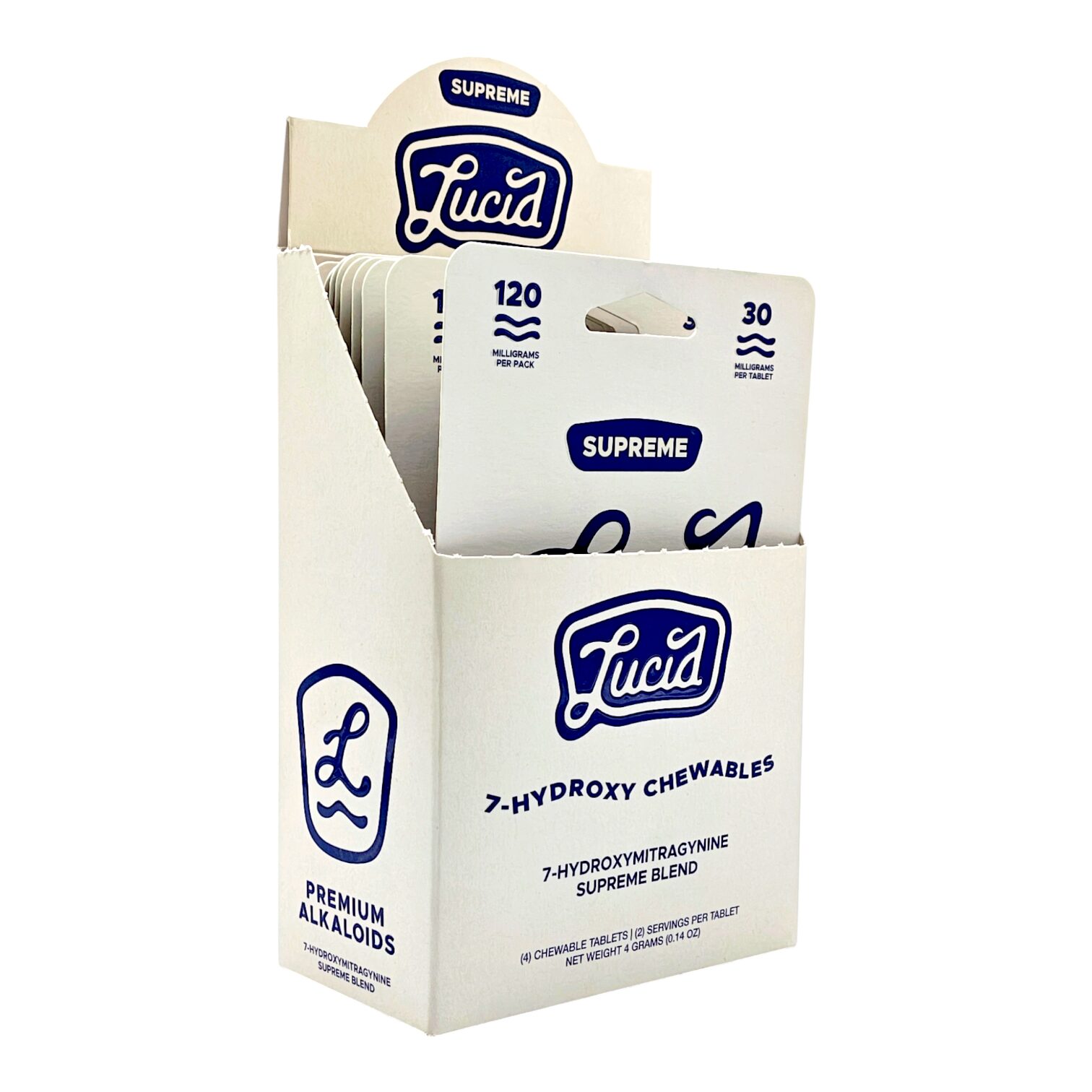 Lucid Supreme 7-OH Chewables Tablets, 30mg x 4ct - Image 4