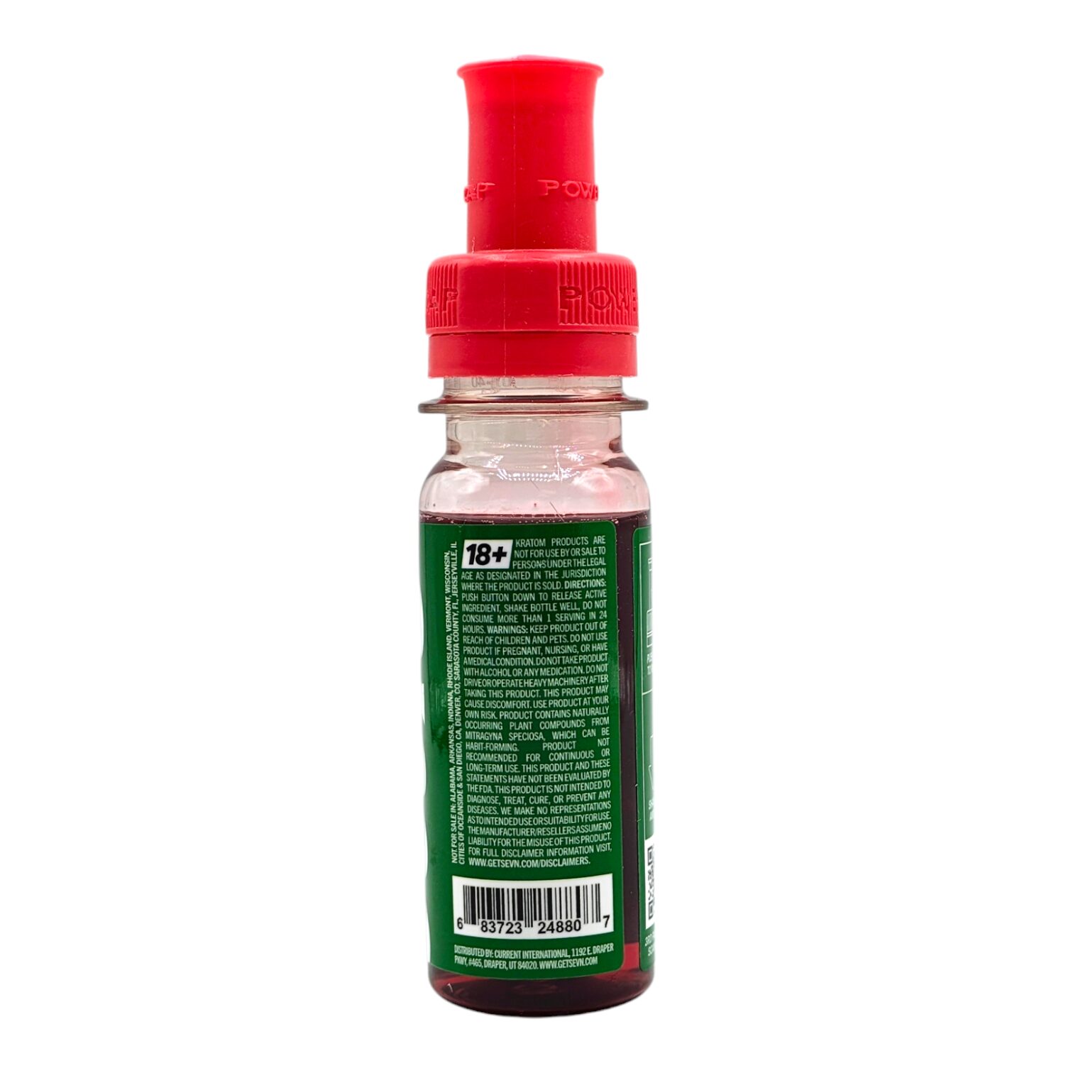SEVN Mini 7-OH Flavored Shot 25mg 60mL - Image 5