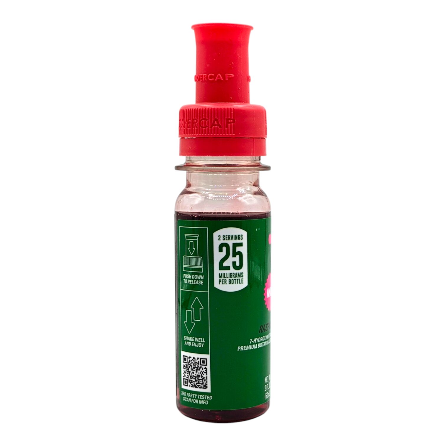 SEVN Mini 7-OH Flavored Shot 25mg 60mL - Image 6