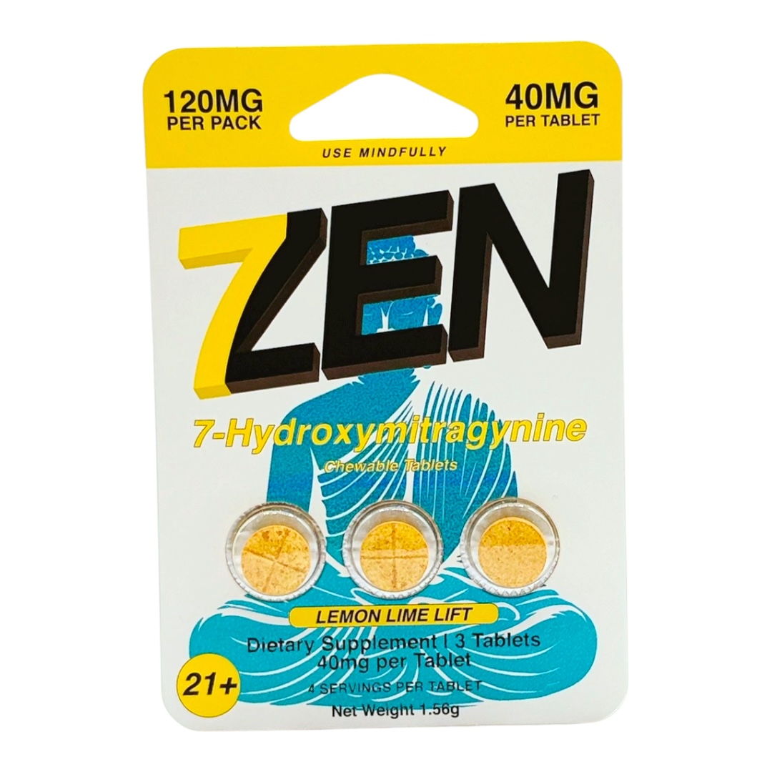 7Zen 7-OH Tablets Lemon Lime Lift 40mg